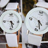 Fashionable Unique Leather Watchband Watch Women Quartz Dress Watch Hot Simple Fashion Wristwatch