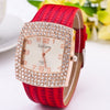 Watch Super Multi Rhinestone Unique Tonneau Luxury Women Watches